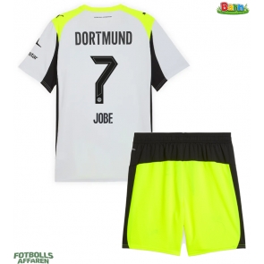 Borussia Dortmund Jobe Bellingham #7 Bortaställ Barn 2025-26 Kortärmad (+ Korta byxor)